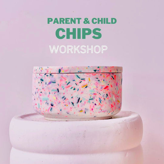 WORKSHOPS - Chips Storage Pot "Parent & Child"